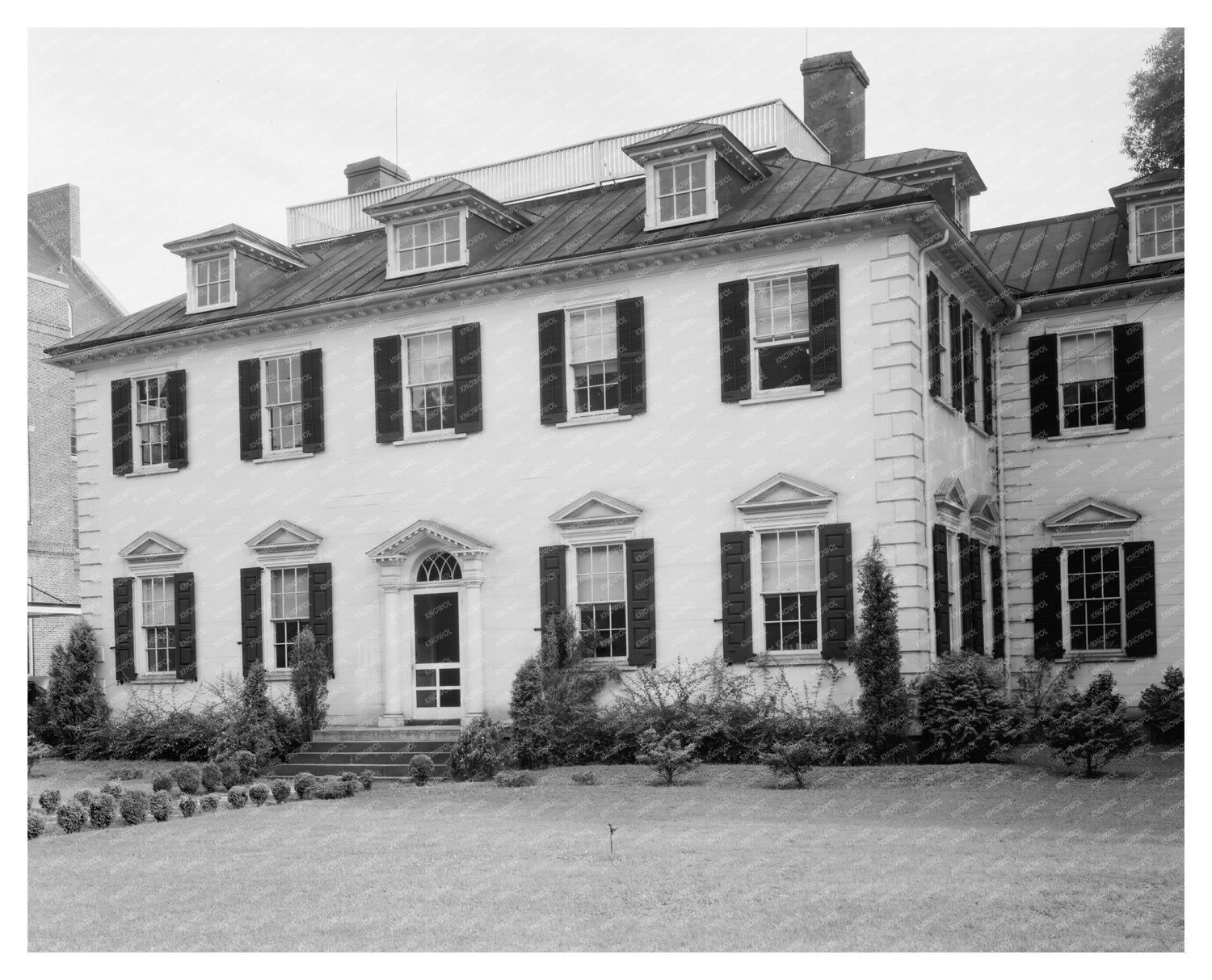 1770 Architecture in New Bern, NC - Historic Photograph