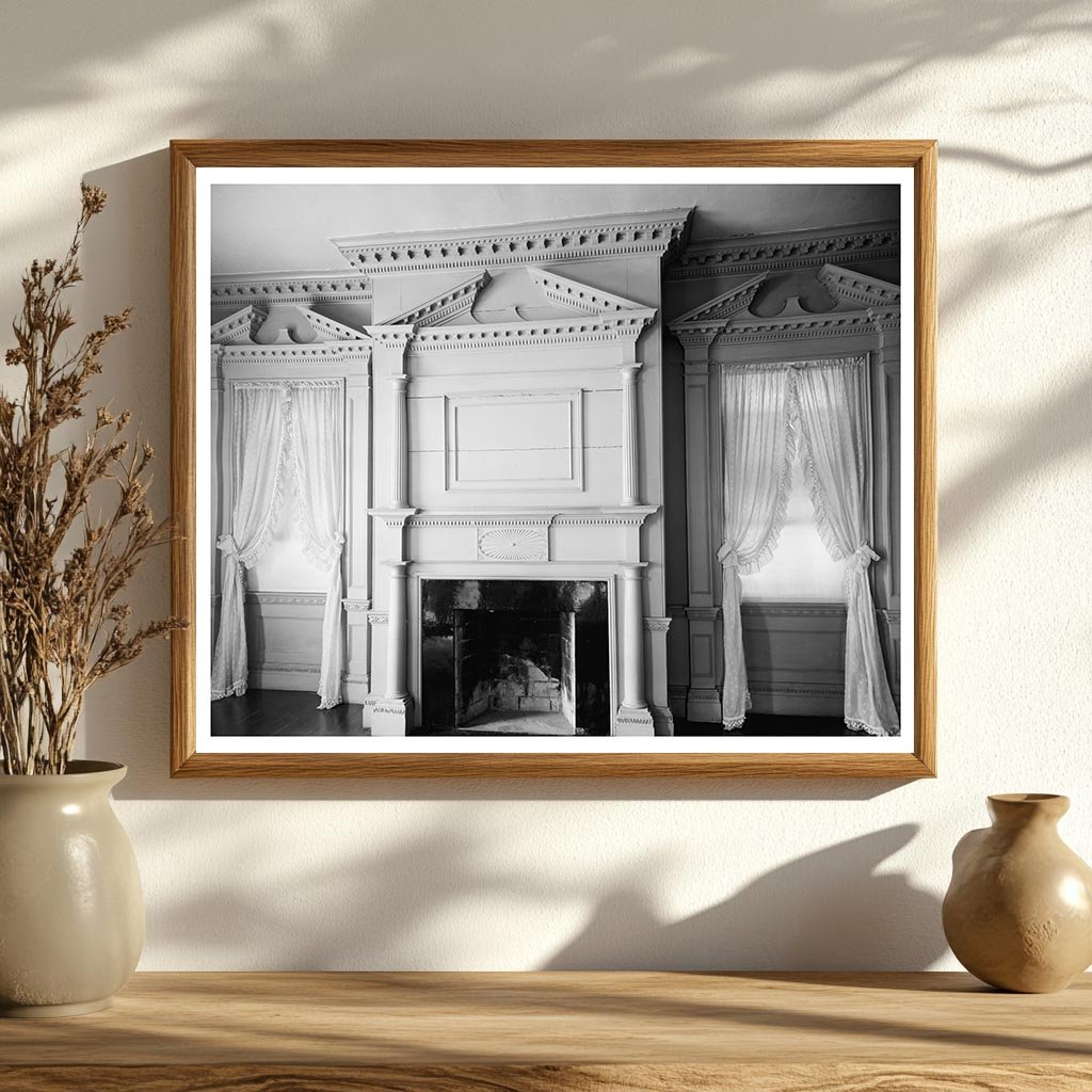 Historic 1812 Building in New Bern, NC - Architectural Photo