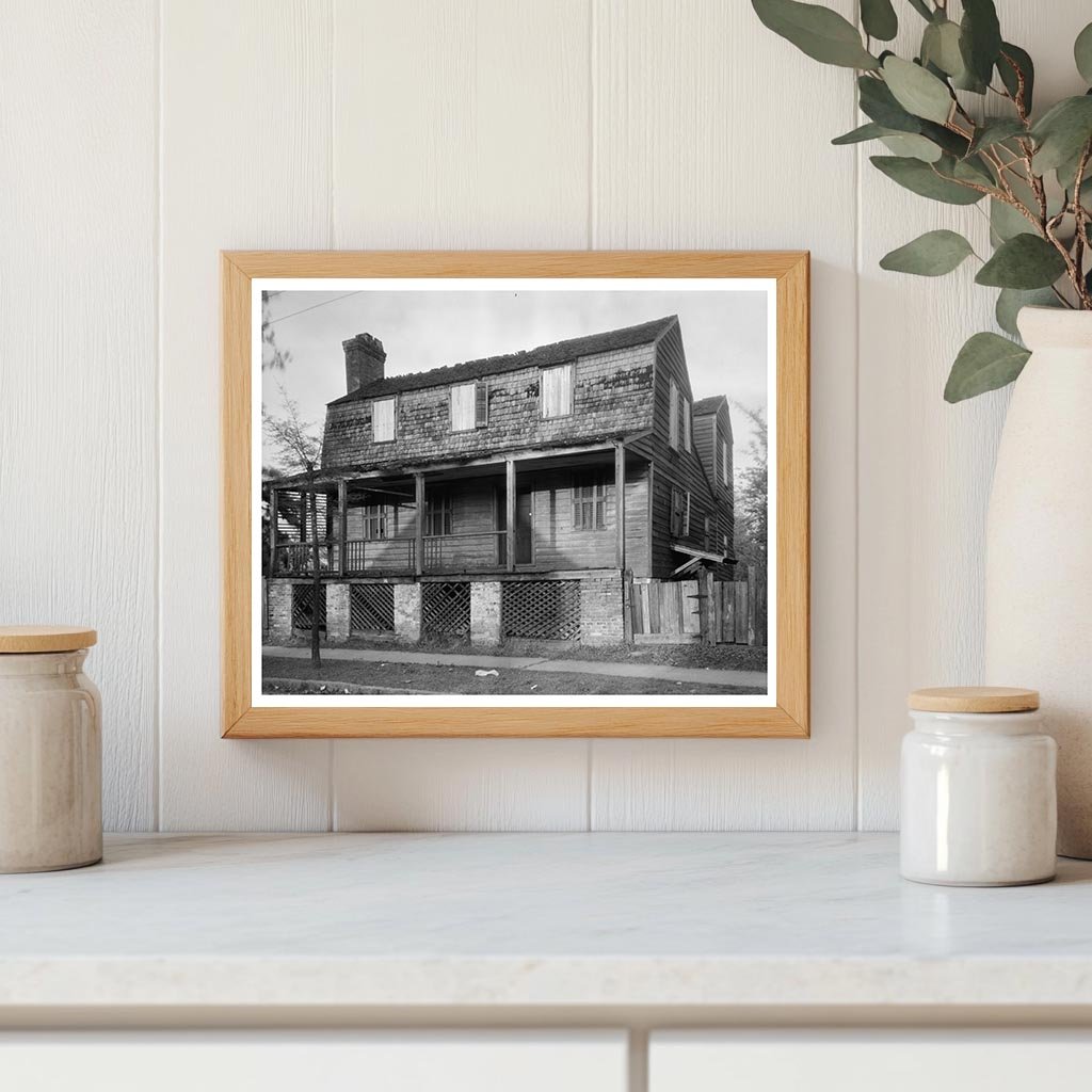 Historic Architecture of New Bern, NC - 1953 Photo