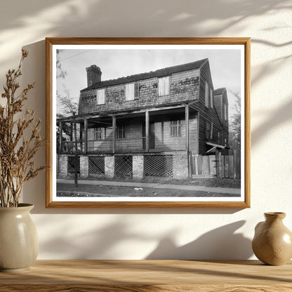Historic Architecture of New Bern, NC - 1953 Photo