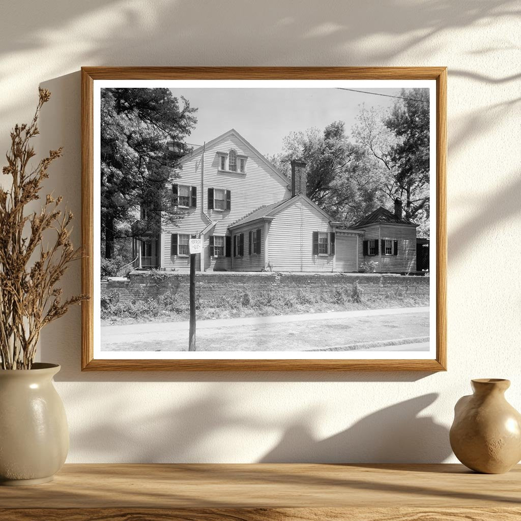 1848 Residence in New Bern, NC - Architectural History