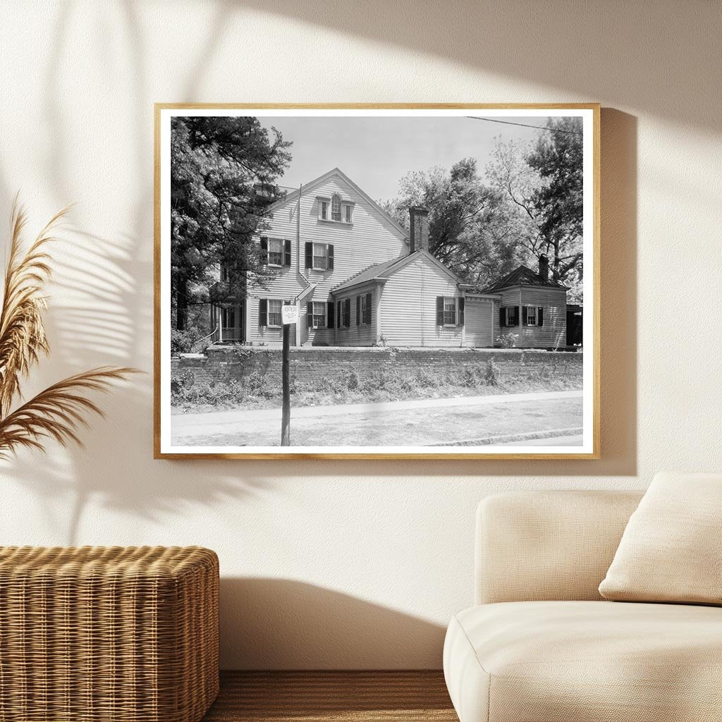 1848 Residence in New Bern, NC - Architectural History