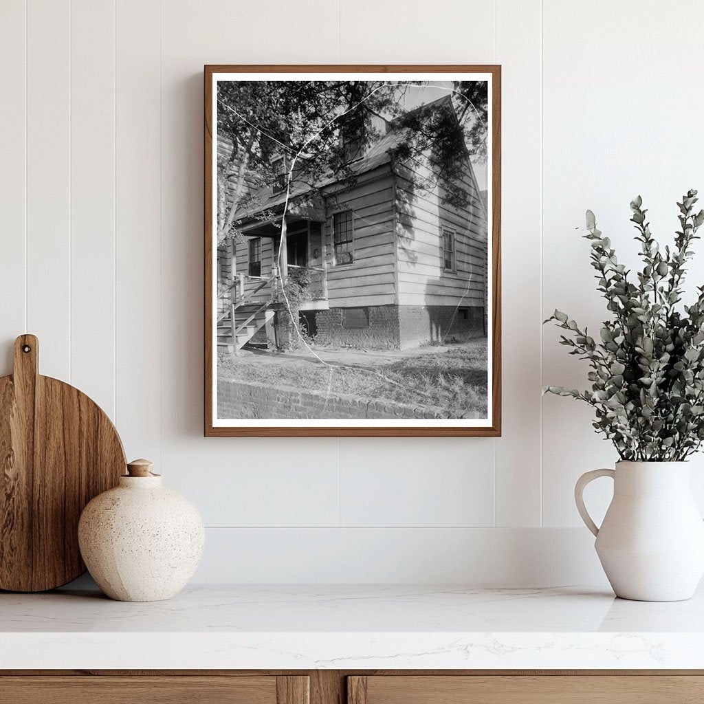 Vintage Photo of 1900s House in New Bern, NC