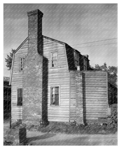 New Bern NC Vintage Architecture Photo, 19th Century