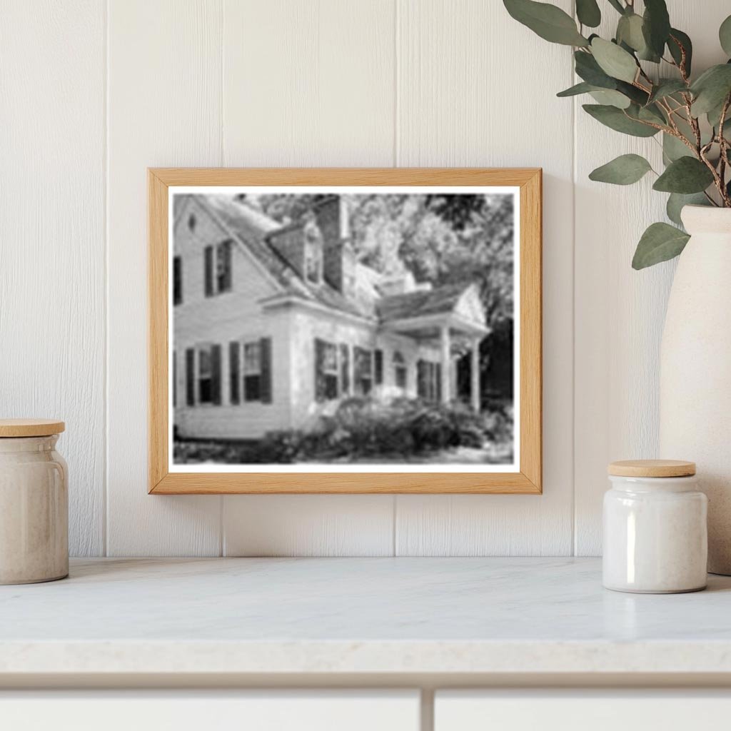 Fayetteville NC Residential Architecture Photo, 20th Century