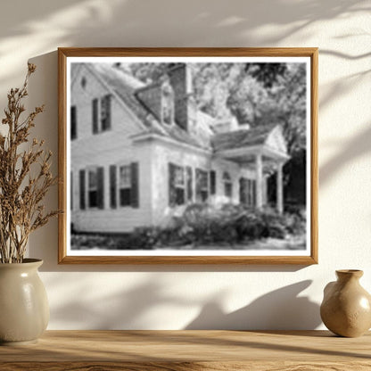 Fayetteville NC Residential Architecture Photo, 20th Century