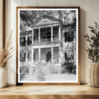 Powell House in Fayetteville, NC - Vintage Photo 1941
