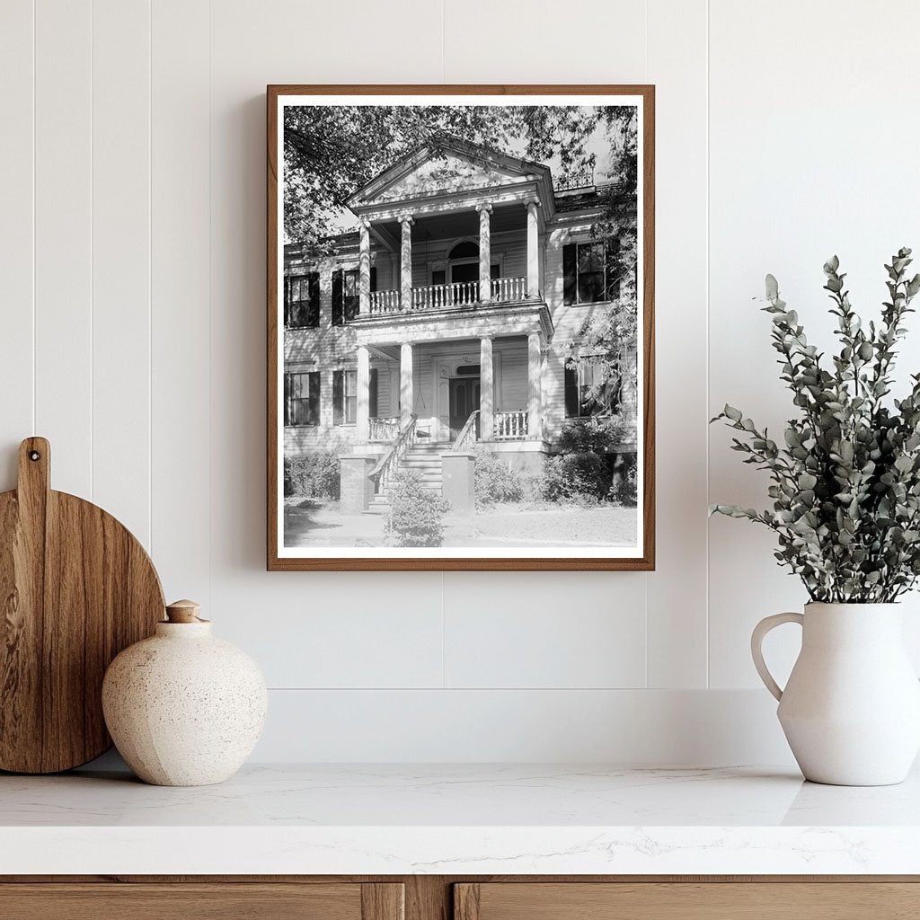 Powell House in Fayetteville, NC - Vintage Photo 1941