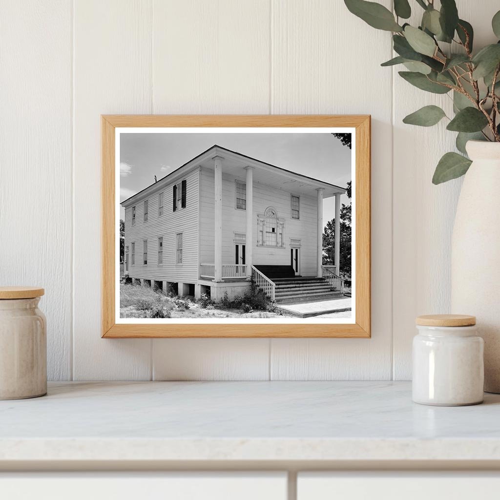 Historic Church in Fayetteville, NC - 1953 Photo Archive