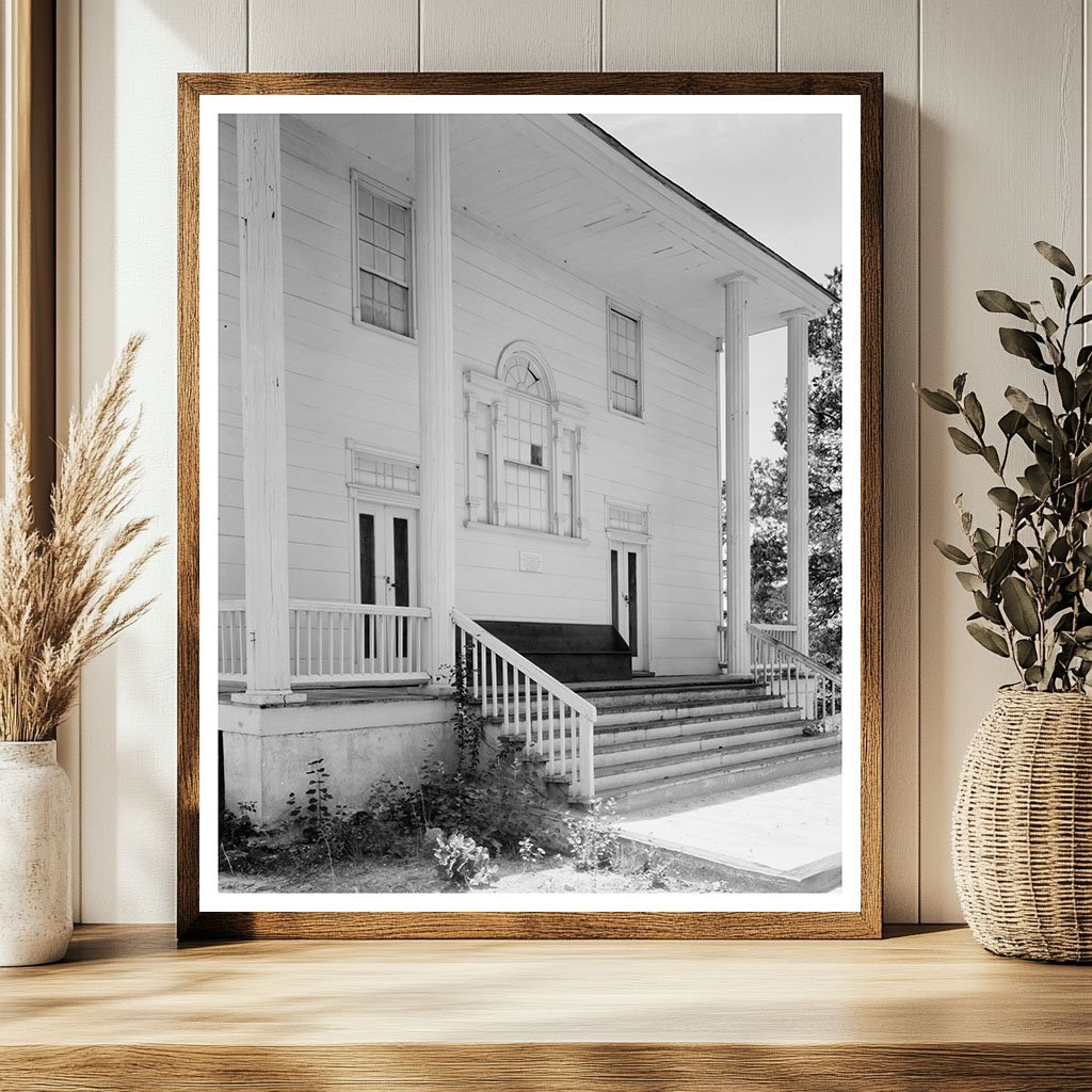 Vintage Church Photo, Fayetteville, NC, Early 20th Century