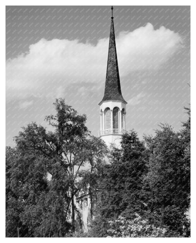 Fayetteville NC Architecture Photo, 1953