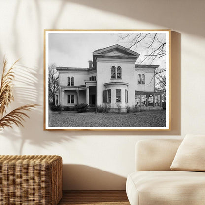Hairston House, Davie County NC, 1853 Historic Photo