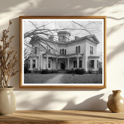 Hairston House, Davie County NC, 1853 Vintage Photo