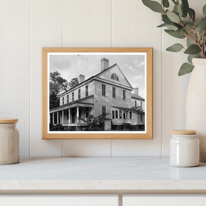 Cameron Home, Durham County, NC, 1802 Vintage Photo