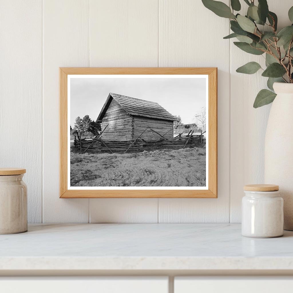 Historic Durham County House, NC 1851 - Vintage Photo