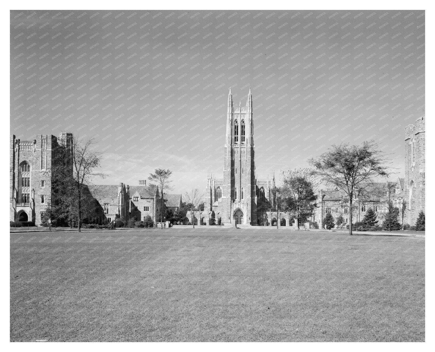 Durham NC University Architecture History 1900s Photo