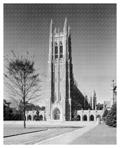 Durham NC Architecture History Photo 1953