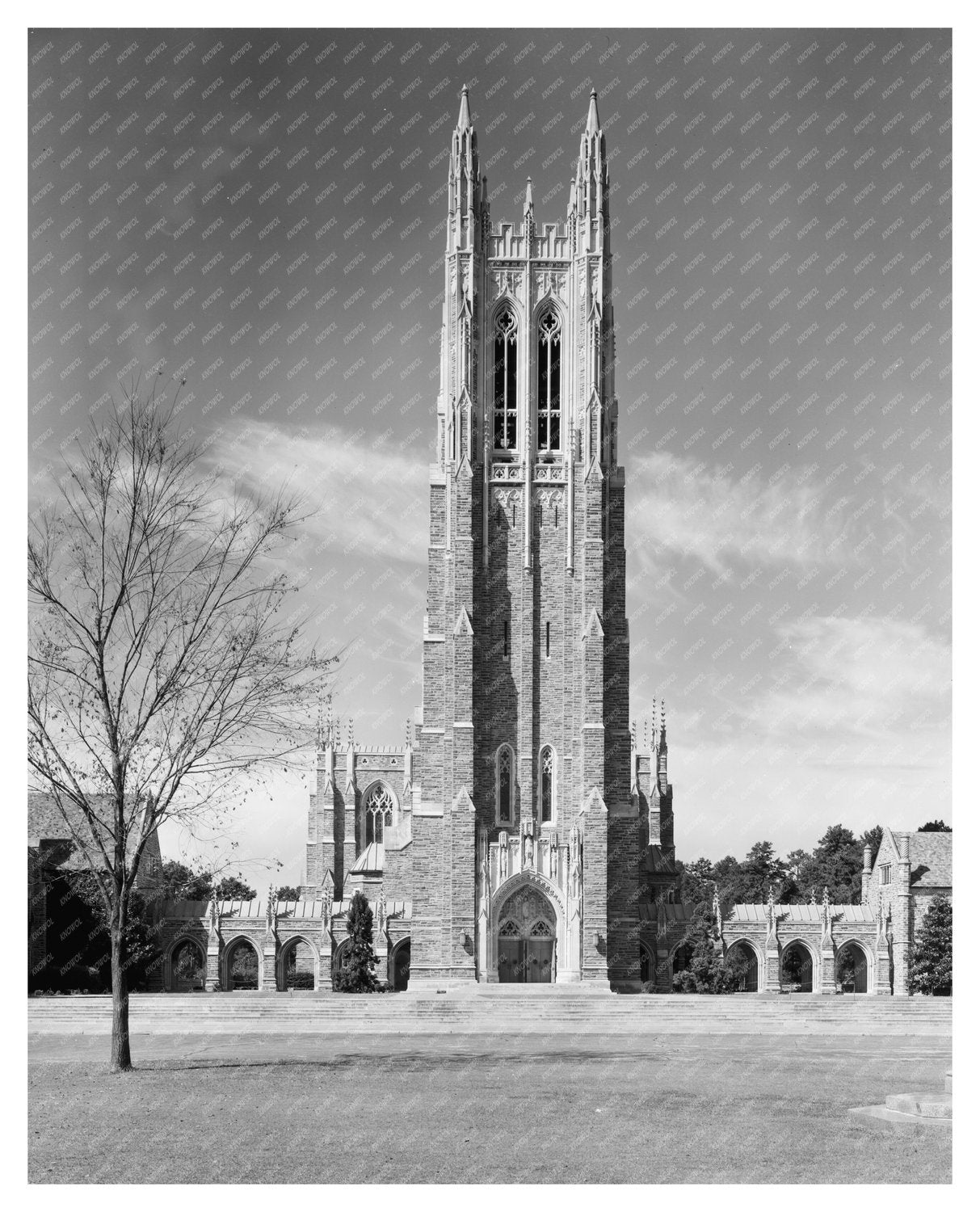 Durham NC Vintage Photograph 20th Century Architecture