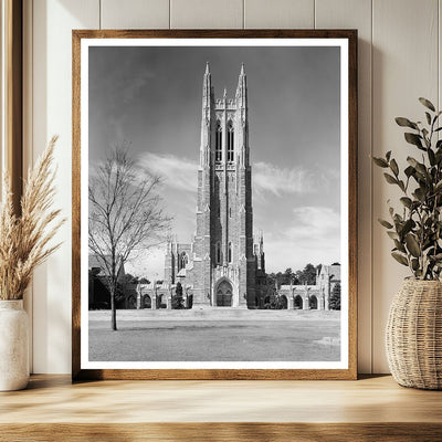 Durham NC Vintage Photograph 20th Century Architecture