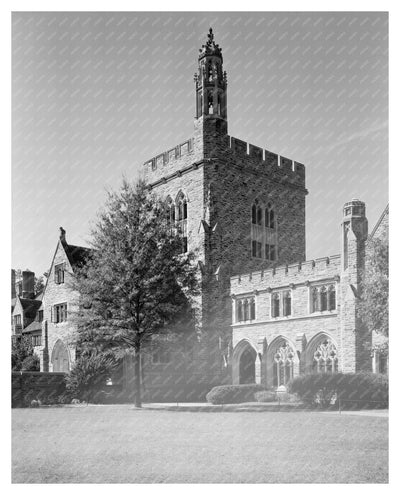 Durham NC Vintage Architecture Photo 1953