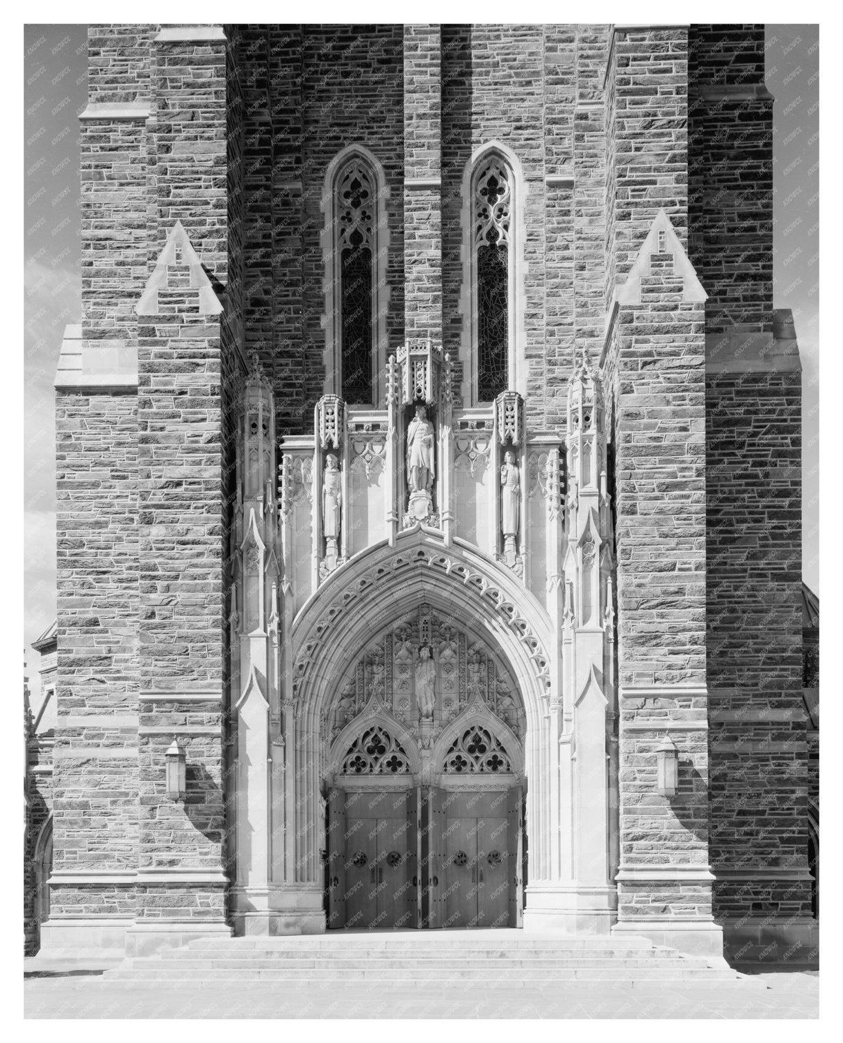 Durham NC Architecture Detail 1900s Vintage Photo