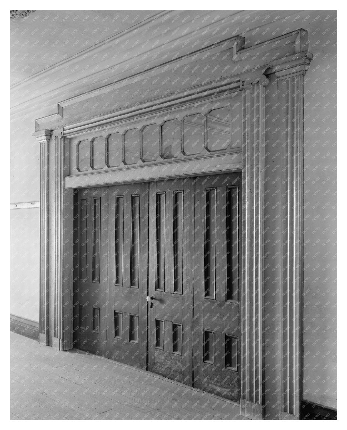 1953 Vintage Doorway in Buck Hill, Duplin County, NC