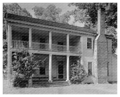 Sugg House, Edgecombe County, NC - Vintage Photo 1941