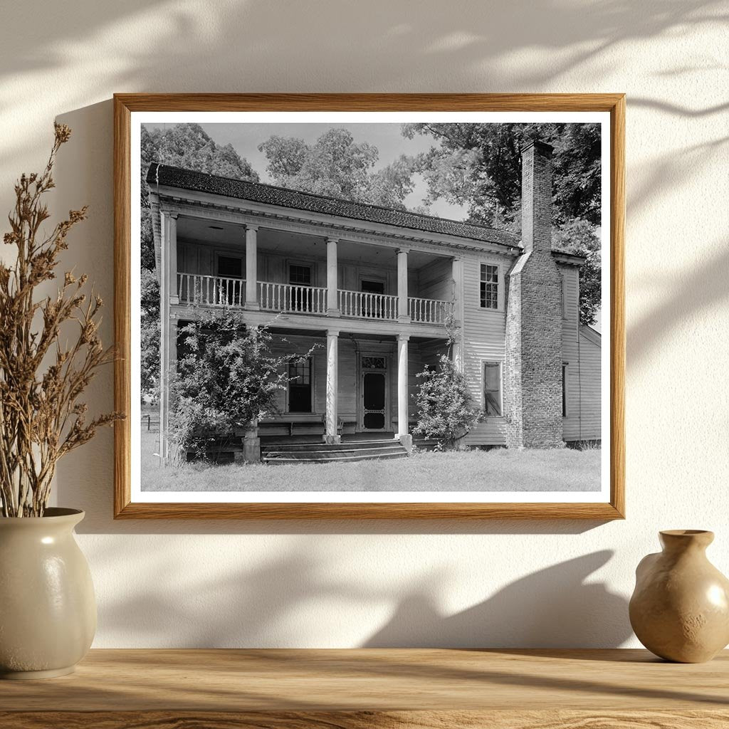 Sugg House, Edgecombe County, NC - Vintage Photo 1941