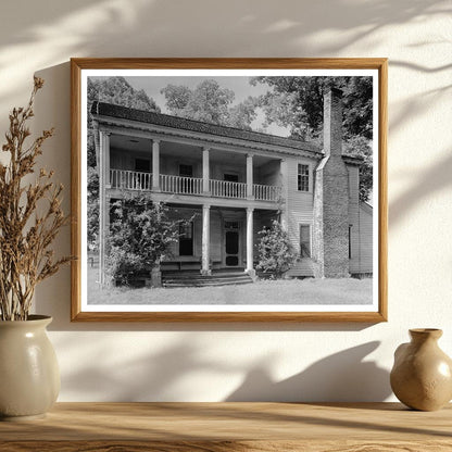 Sugg House, Edgecombe County, NC - Vintage Photo 1941