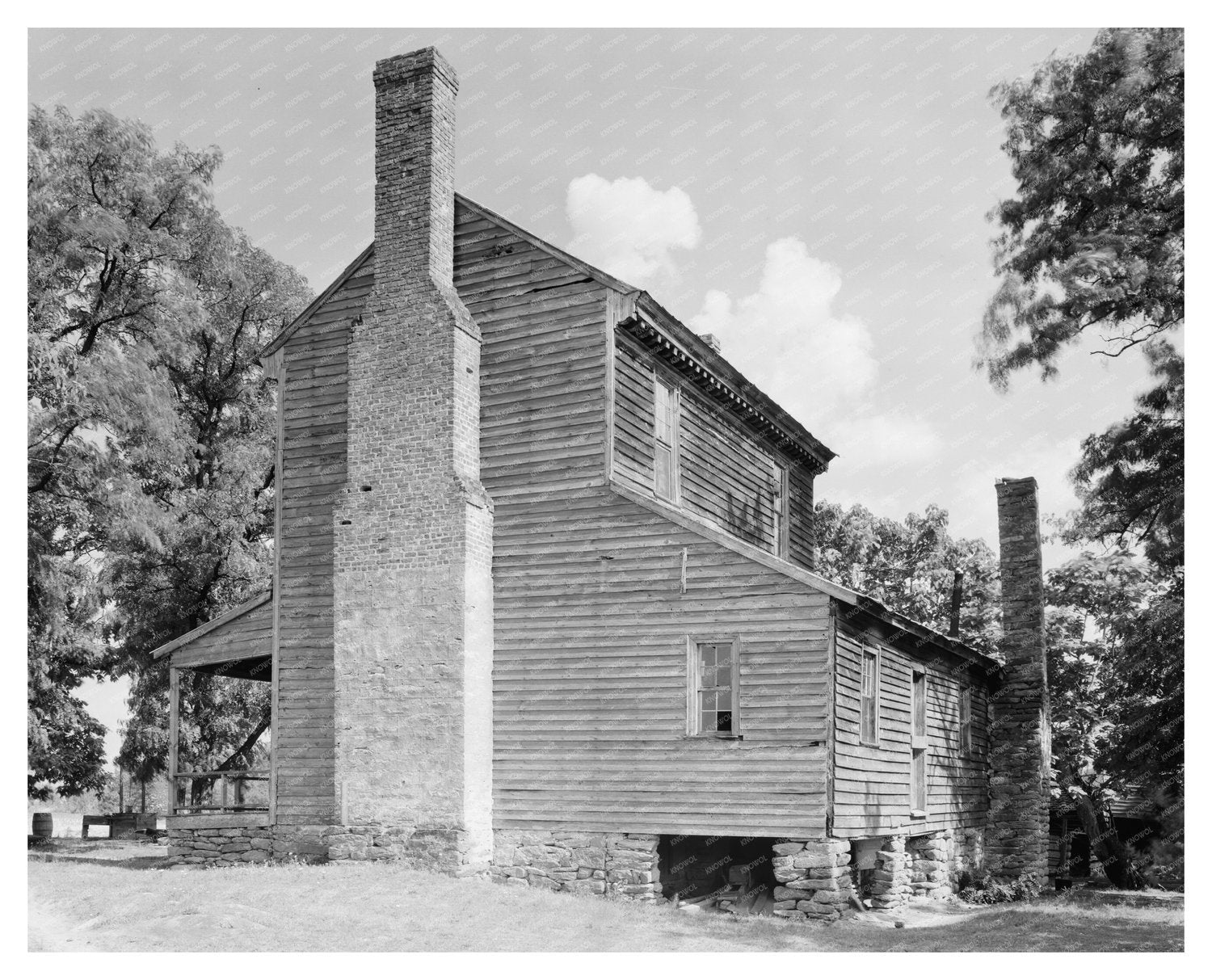 1796 Historic Building in Louisburg, NC - Architectural Lega
