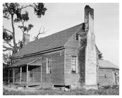 Vintage Wooden Buildings in Louisburg, NC - 20th Century