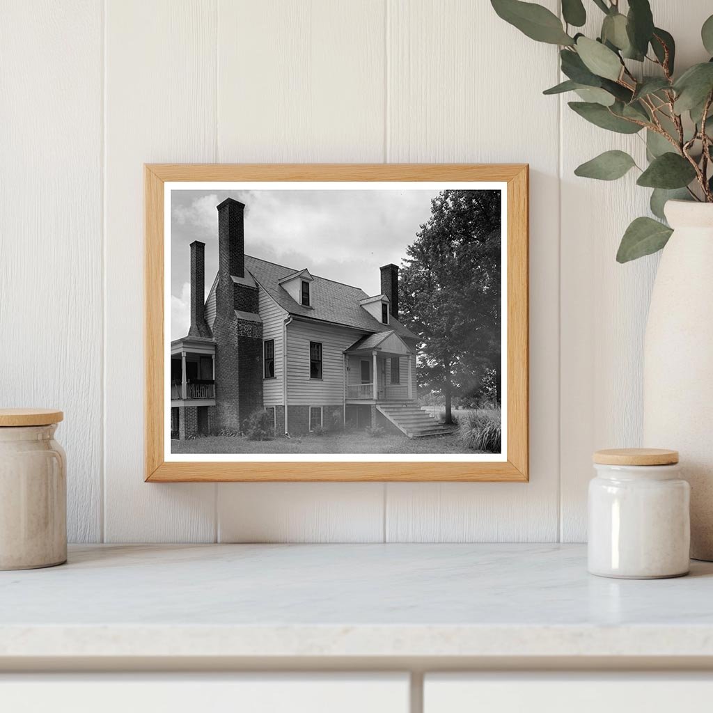 Louisburg NC Architecture: Vintage 20th-Century Photo