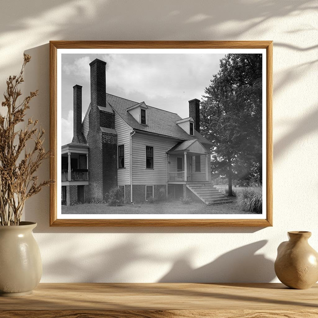 Louisburg NC Architecture: Vintage 20th-Century Photo