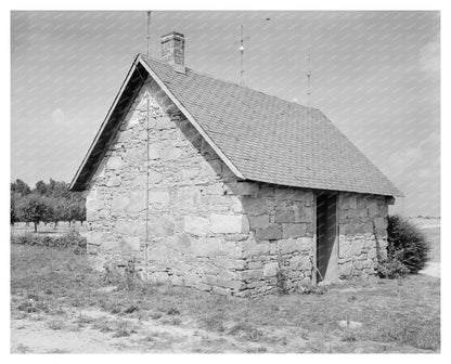 Vintage Stone Building in Louisburg, NC, 1773