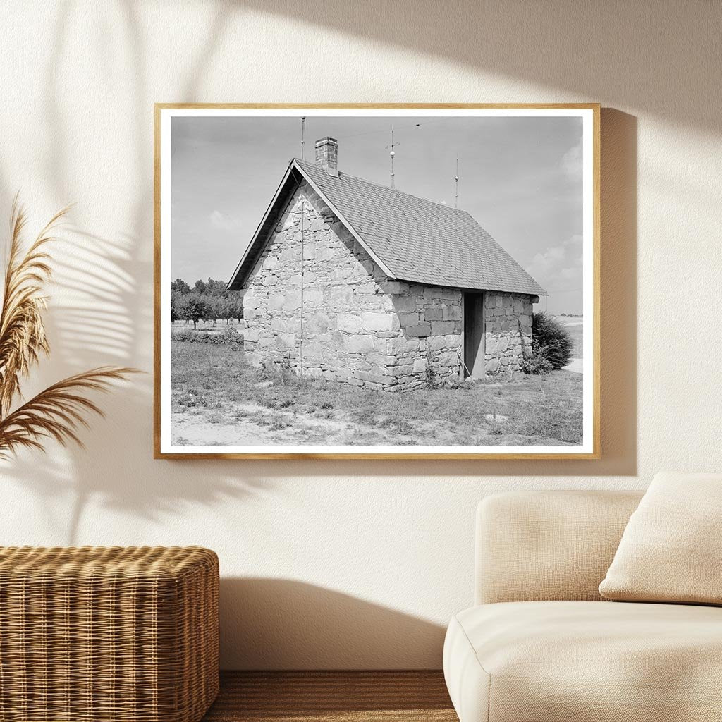 Vintage Stone Building in Louisburg, NC, 1773