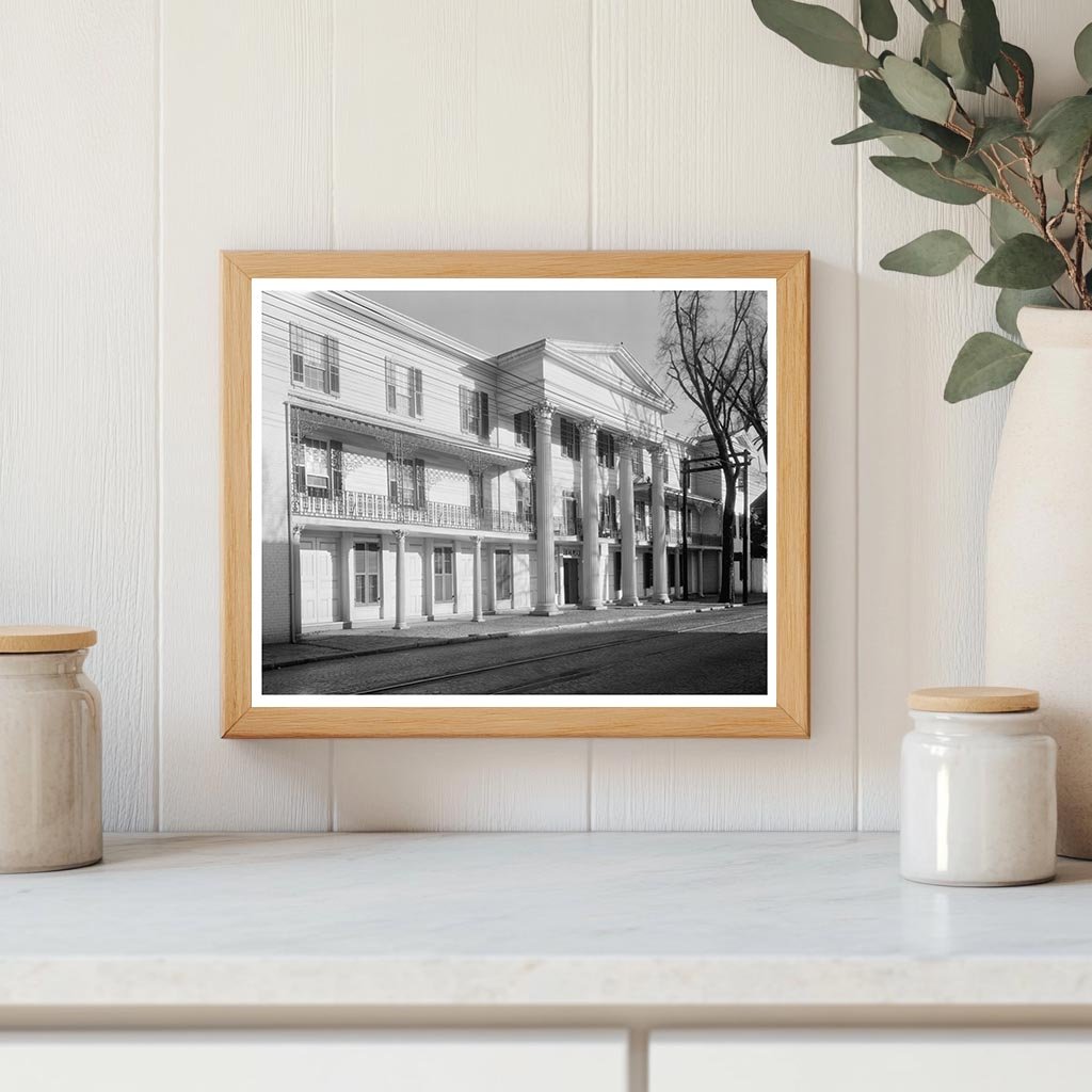 1849 Architecture in Winston-Salem, NC - Vintage Photo