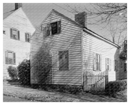 Winston-Salem NC Early 1900s Vintage Architecture Photo