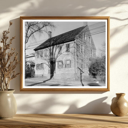 Winston-Salem NC 1953 Vintage Architecture Photo