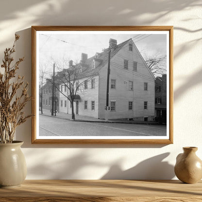 Winston-Salem NC Architecture 1810 Historical Photo