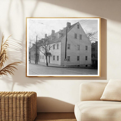 Winston-Salem NC Architecture 1810 Historical Photo