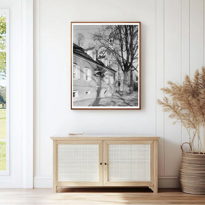 Historic Moravian Church Building in Winston-Salem, NC 1810