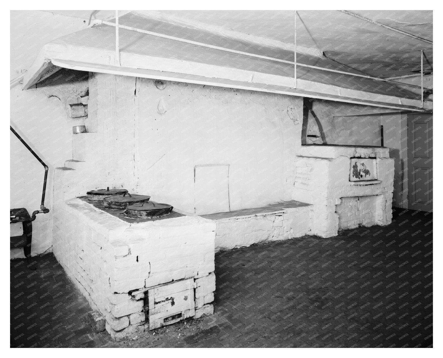 Winston-Salem NC 1810 Architecture Photo from 1900s