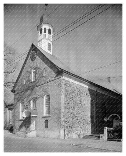 Historic Moravian Church, Winston-Salem NC, 1800