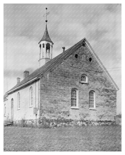 Winston-Salem Moravian Church Photo, North Carolina 1807