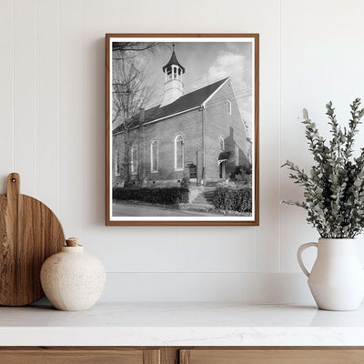Moravian Church in Winston-Salem, NC - 1807 Historic Photo