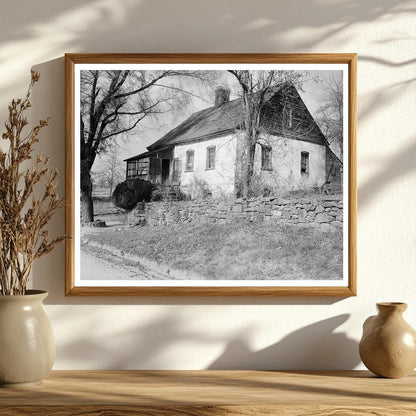 Historic House in Bethabara, NC - Carnegie Survey, 1953