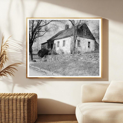 Historic House in Bethabara, NC - Carnegie Survey, 1953