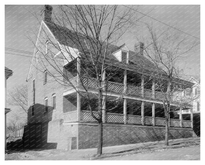 Historic 1784 Tavern in Winston-Salem, NC Photo 1941