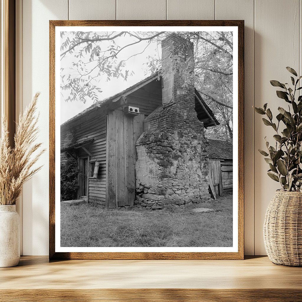 1782 Vintage Photo of Mt. Holly, NC Architecture