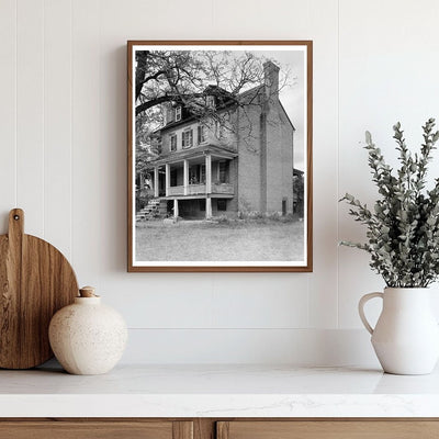 Gaston County NC Vintage Architecture Photo 20th Century